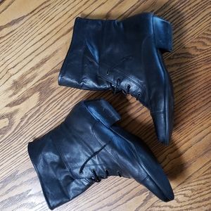 Nine West leather booties